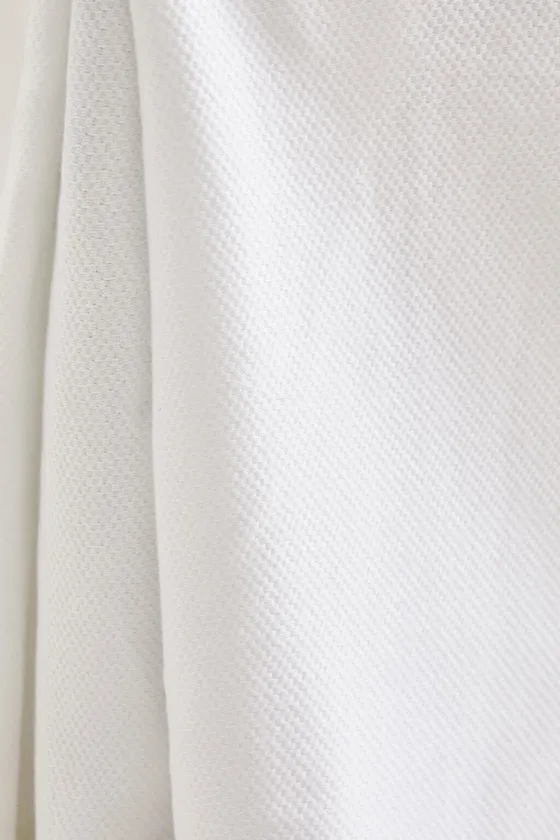 Простынь cotton piqué valance sheet