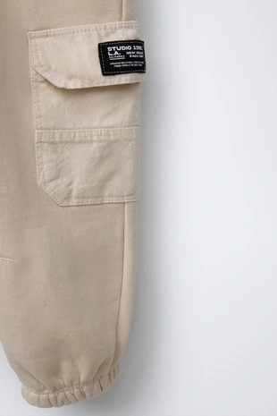 Брюки-джоггеры в стиле карго- Заказать в России