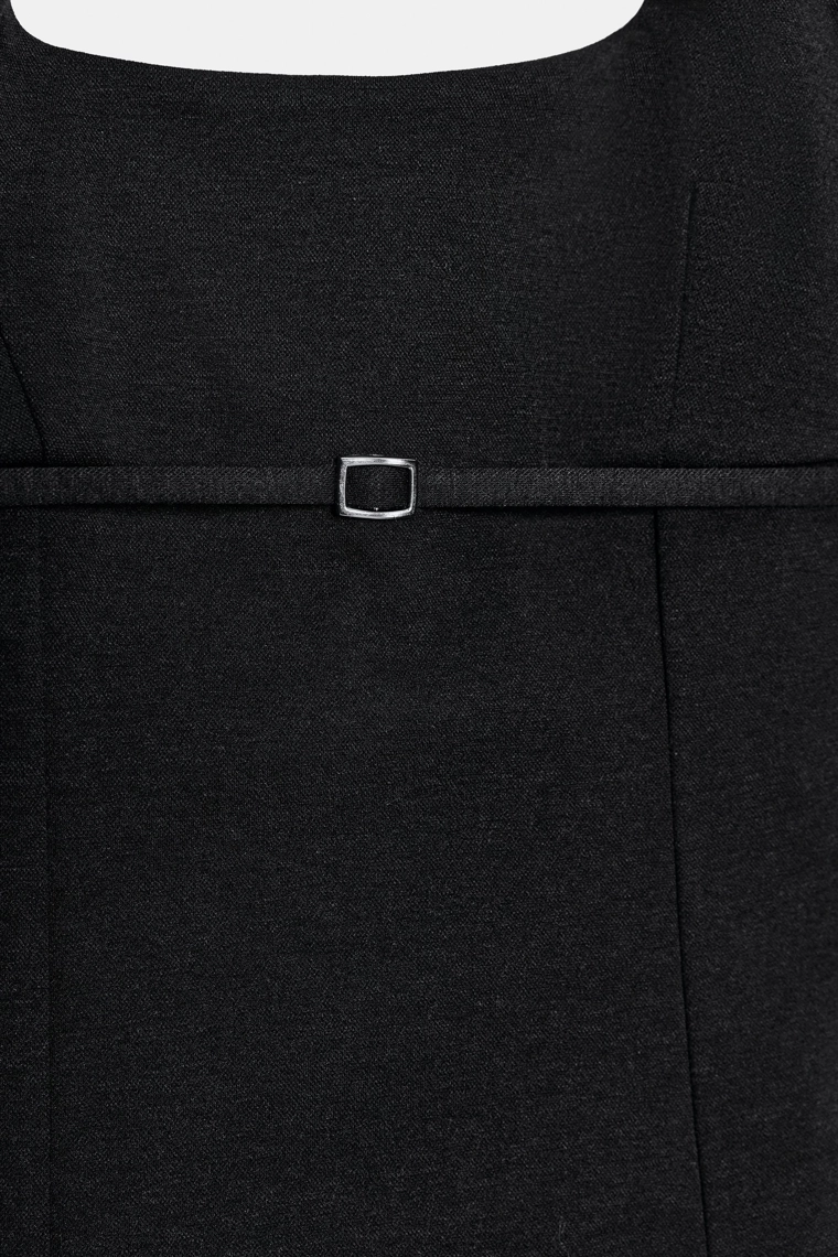 Топ с галстуком