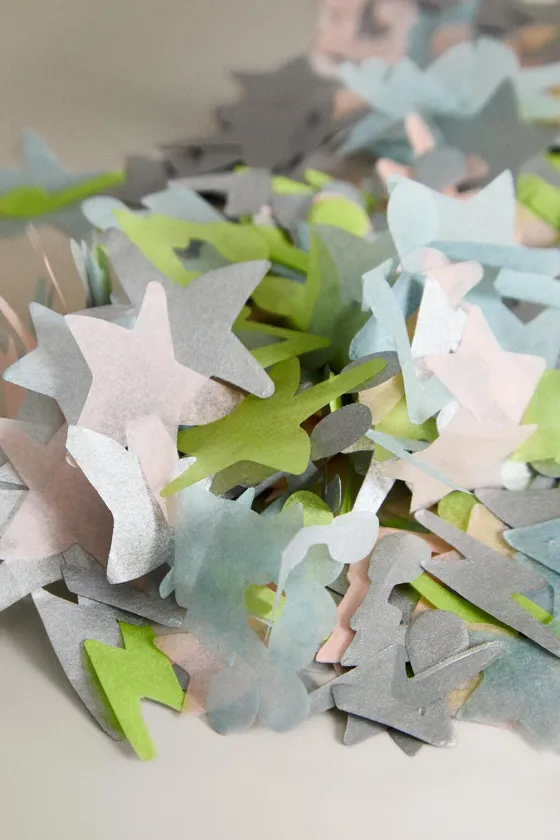 Childrens music confetti bag