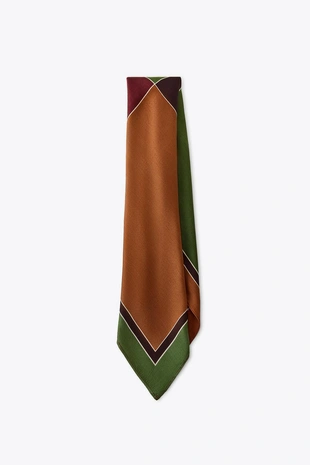 Шарф в клетку- Заказать в России