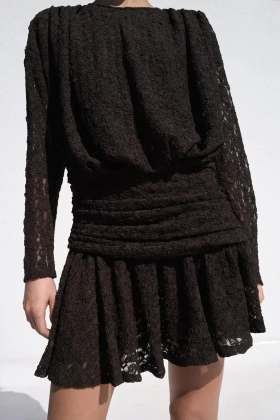 Короткое платье из кружев short lace dress