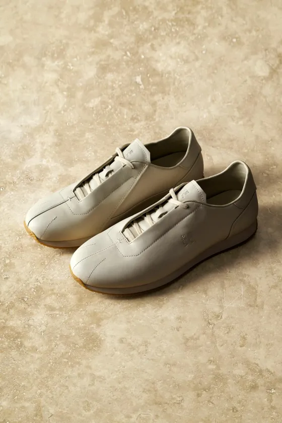 Кожаные кроссовки leather trainers x sr_a