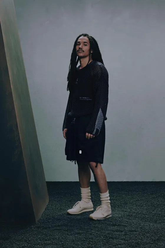Кожаные кроссовки leather trainers x sr_a