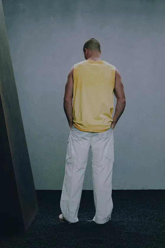 Брюки-карго white