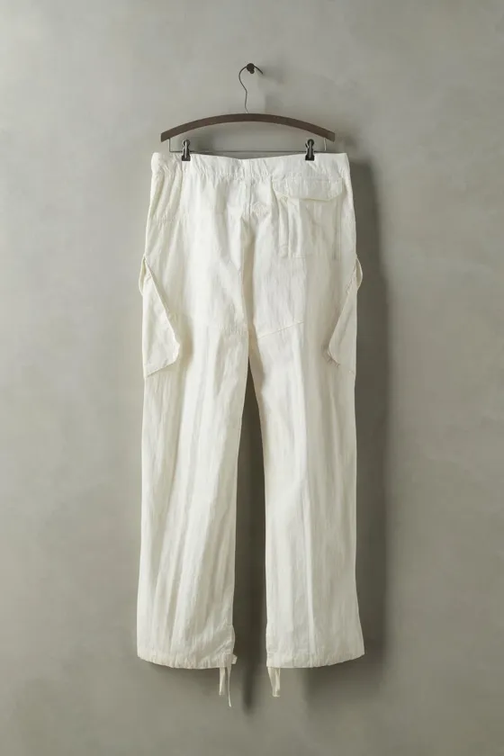 Брюки-карго white