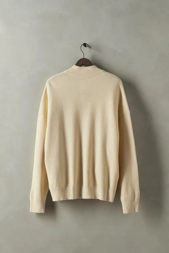Washed knit jacket x sr_a