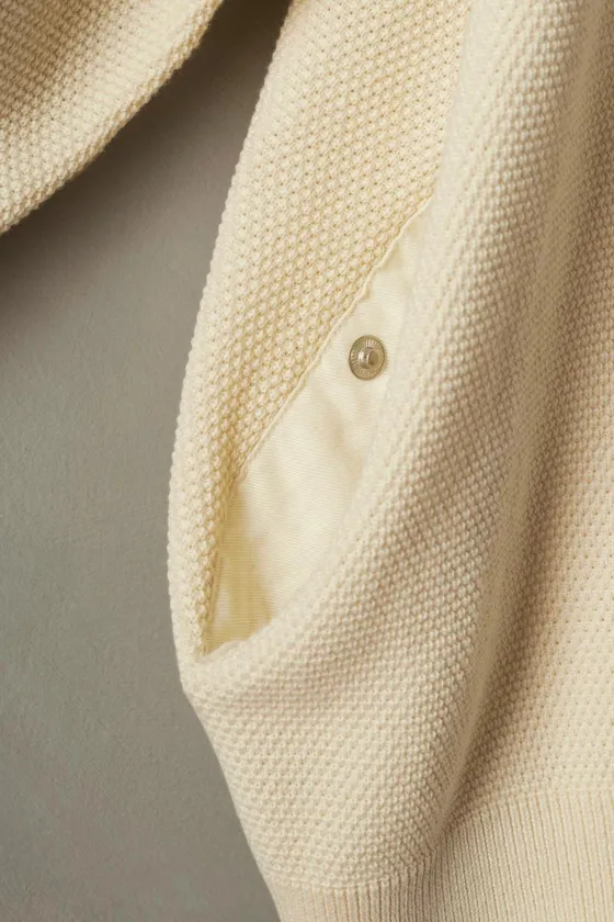 Washed knit jacket x sr_a