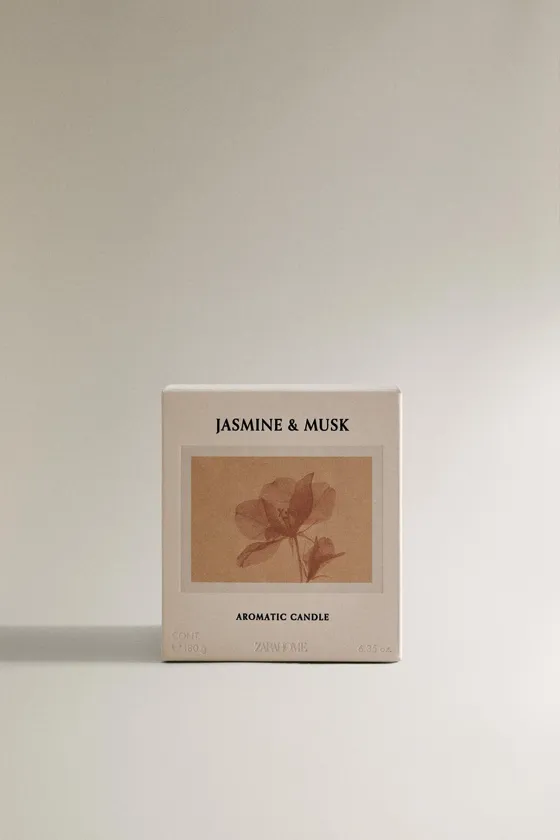 (200 г) ароматическая свеча jasmine & musk