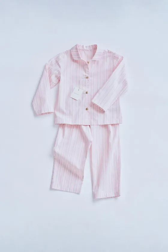 Пижама timelesz - в полоску, рубашка и брюки