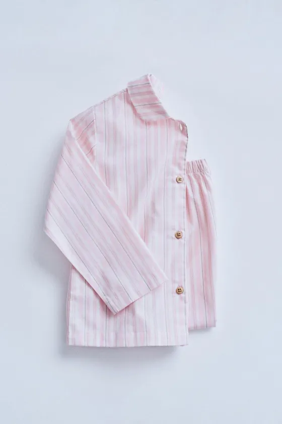 Пижама timelesz - в полоску, рубашка и брюки