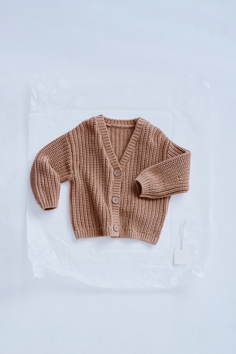 Zara теплый - вязаная кардиган