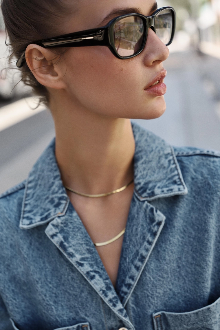 Джинсовый комбинезон z1975 с длинными рукавами