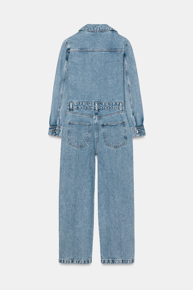 Джинсовый комбинезон z1975 с длинными рукавами