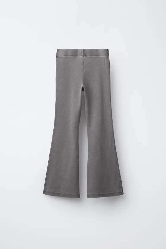 КОМПЛЕКТ ИЗ ФУТБОЛКИ И  ЛЕГИНСОВ FLARE С ЭФФЕКТОМ ПОТЕРТОСТИ