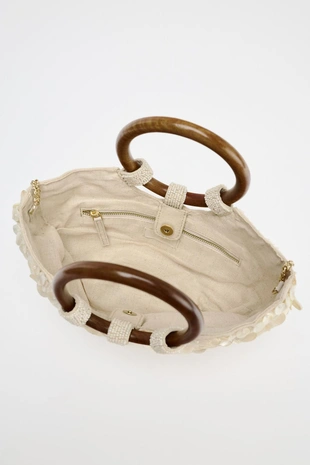 Сумка с перламутровыми деталями- Заказать в России