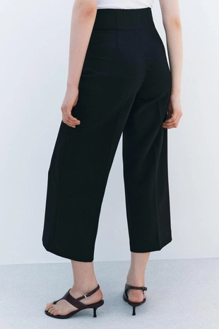 Black | 7149/052/800 - Zara Брюки-кюлоты — ZW COLLECTION