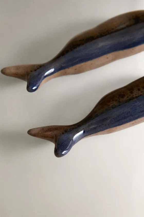 упаковка керамических подставок для рыбных палочек для еды в упаковке по 2 штуки