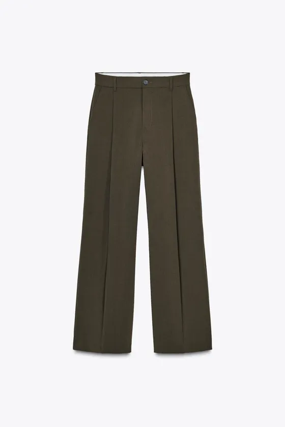 БРЮКИ С ЗАЩИПАМИ