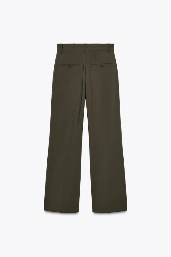 БРЮКИ С ЗАЩИПАМИ