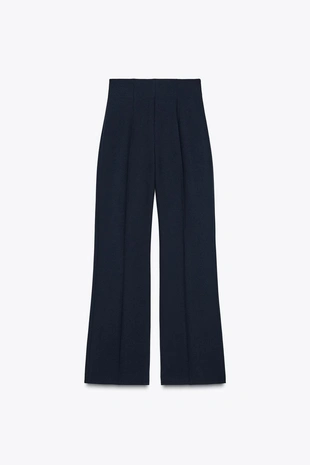 Брюки с высокой посадкой и застежкой-молнией — ZW COLLECTION