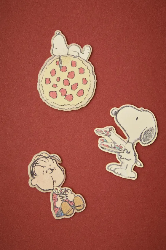 Набор детских магнитов peanuts™ для холодильника (набор из 3 штук)