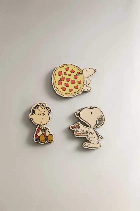 Набор детских магнитов peanuts™ для холодильника (набор из 3 штук)