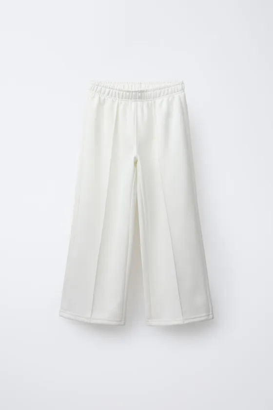 БРЮКИ WIDE LEG В СПОРТИВНОМ СТИЛЕ