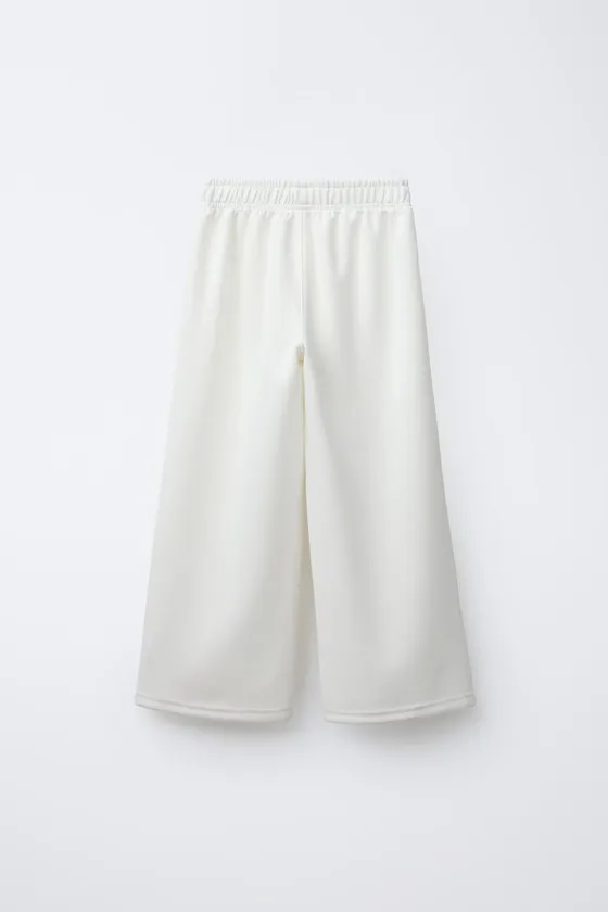 БРЮКИ WIDE LEG В СПОРТИВНОМ СТИЛЕ