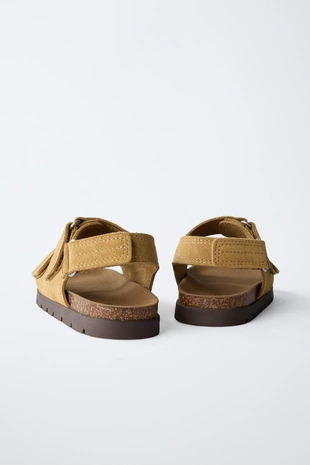 Кожаные сандалии- Заказать в России