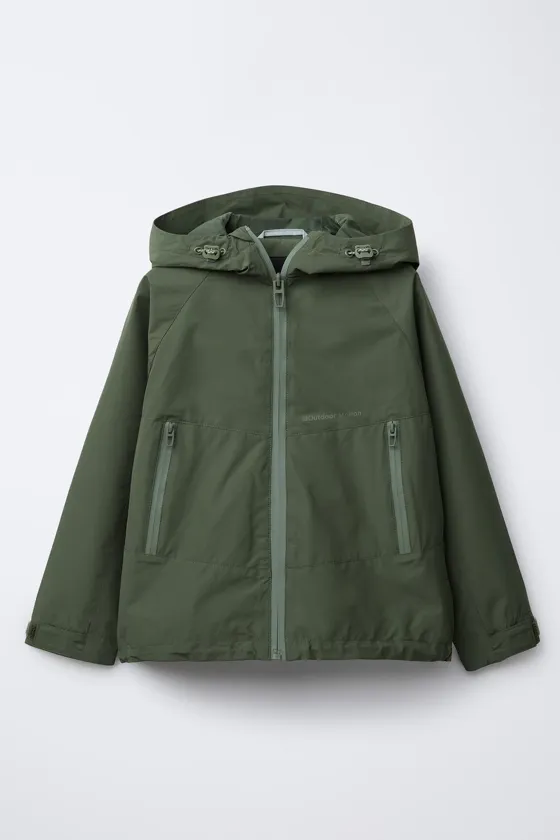 ЛЕГКАЯ КУРТКА С КАПЮШОНОМ WATER REPELLENT