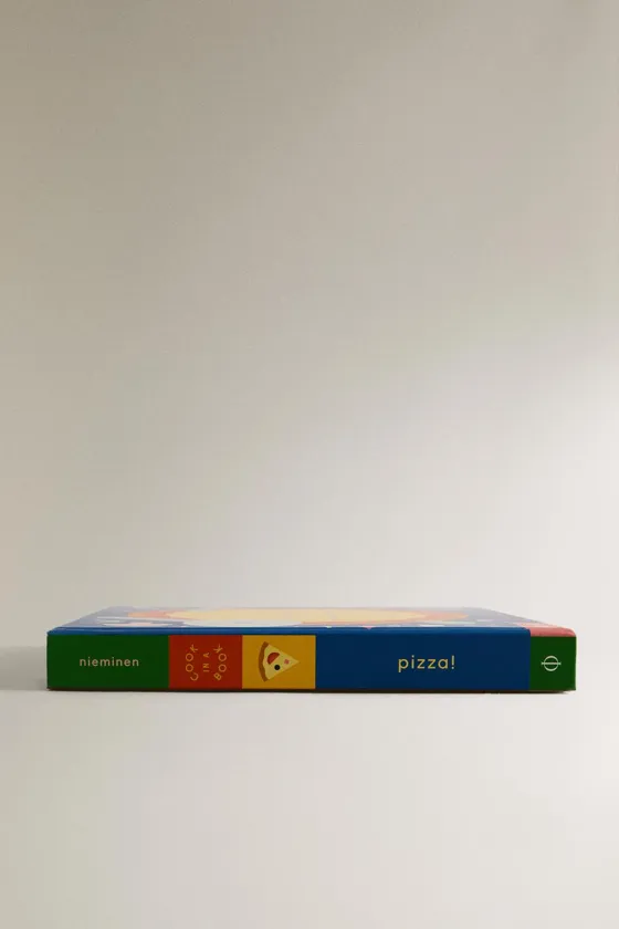 Детская книга pizza! интерактивная кулинарная книга с рецептами