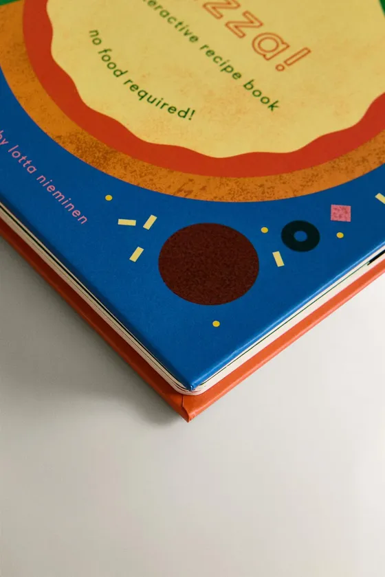 Детская книга pizza! интерактивная кулинарная книга с рецептами