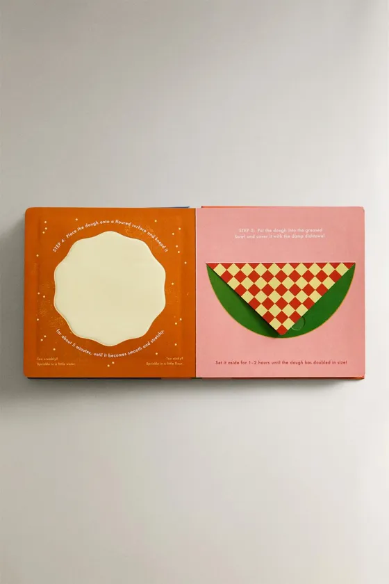 Детская книга pizza! интерактивная кулинарная книга с рецептами