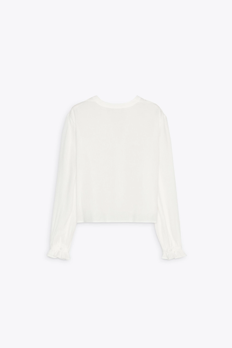 Вышитая блуза