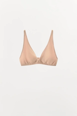 Бесшовный бралетт с треугольными чашками- Заказать в России