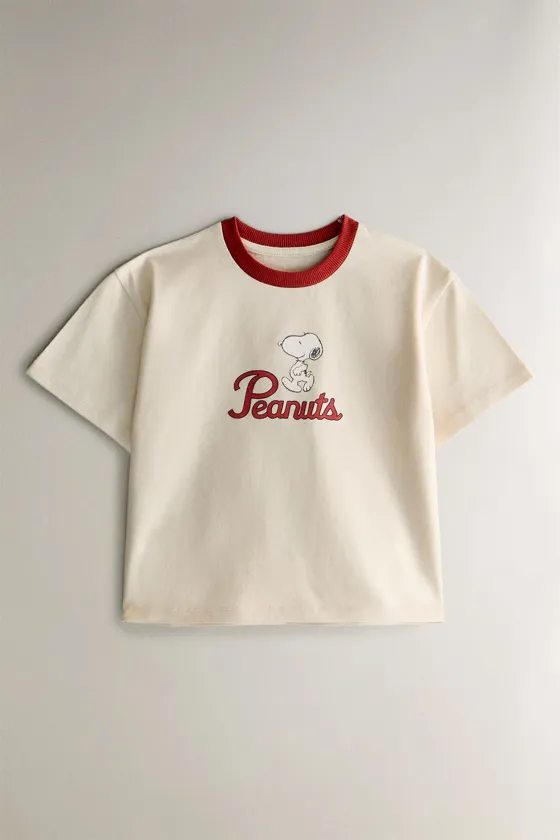 детский короткий комплект пижамы peanuts