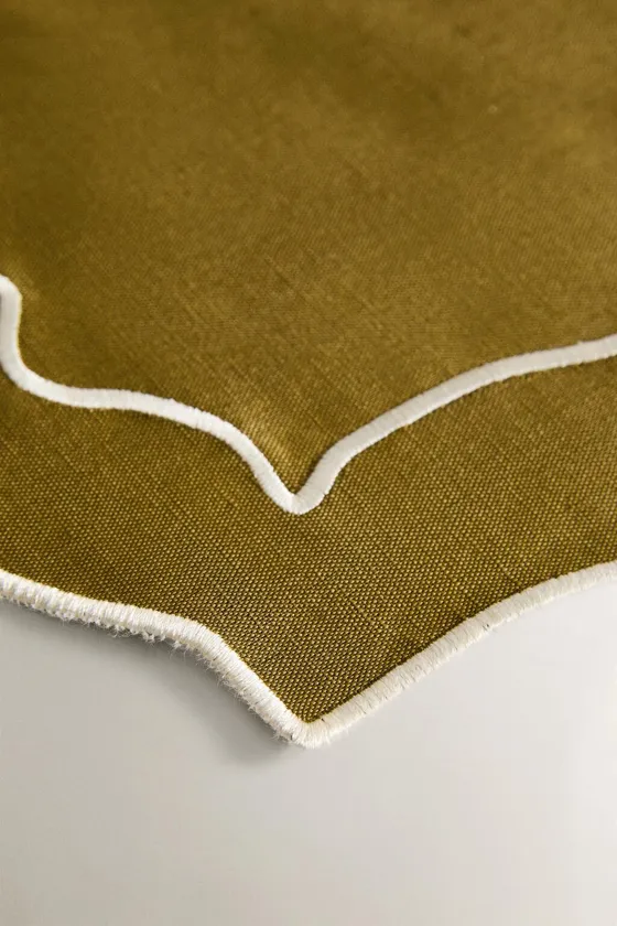 Плетеный подстаканник scalloped