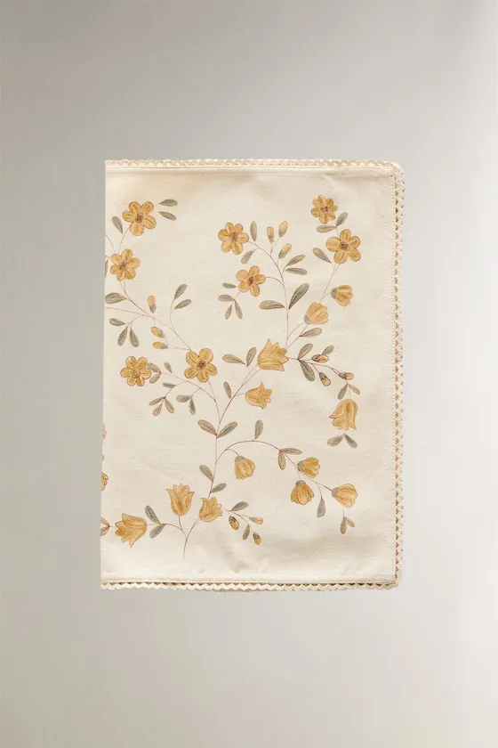 Плетеный подстаканник floral print