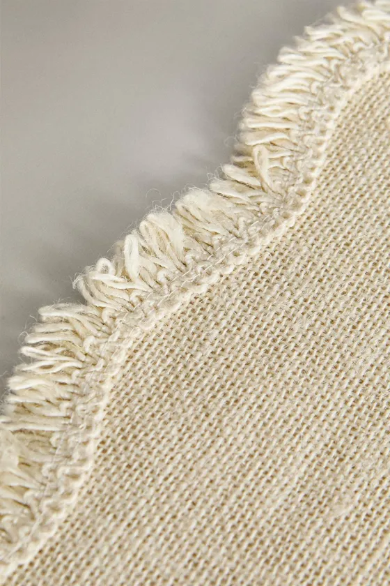 Плетеный подстаканник wavy jute