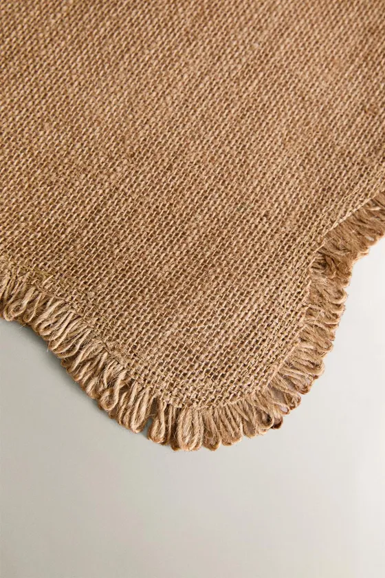 Плетеный подстаканник wavy jute