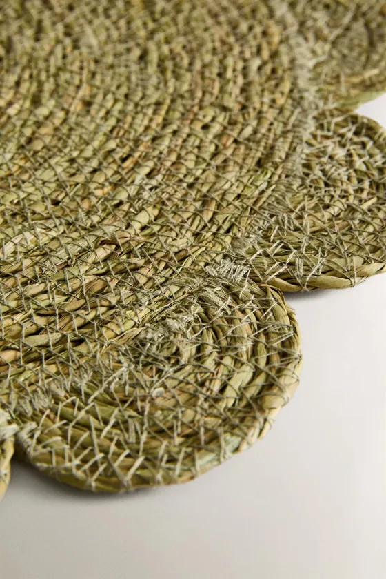 Плетеный подстаканник flower rattan