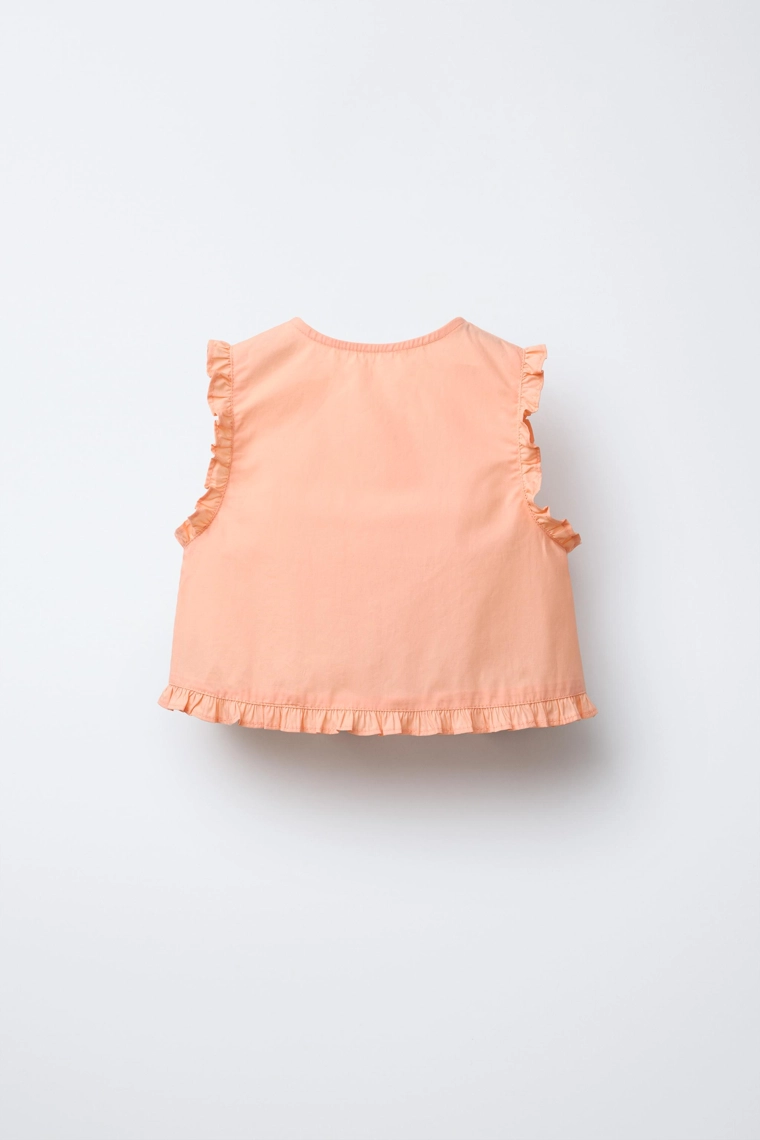 Топ с бантами