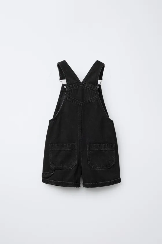 КОРОТКИЙ ДЖИНСОВЫЙ КОМБИНЕЗОН
