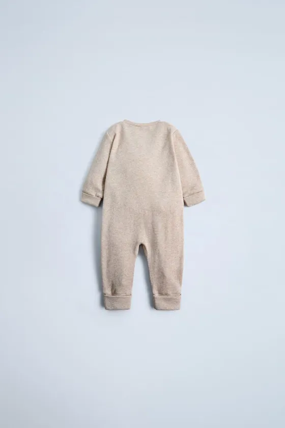 НАБОР ИЗ 2 КОМБИНЕЗОНОВ С ПРИНТОМ «ФРУКТЫ» И РЕГУЛИРУЕМЫМИ НОЖКАМИ