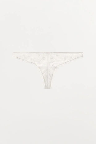 Кружевные трусы-танга- Заказать в России