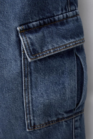 Джинсы карго- Заказать в России