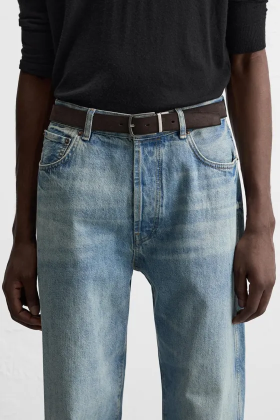 ДВУСТОРОННИЙ КОЖАНЫЙ РЕМЕНЬ