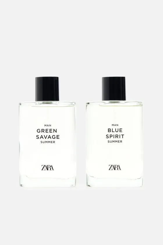Blue spirit summer + green savage summer edt 2 x 90 ml / 3.04 oz