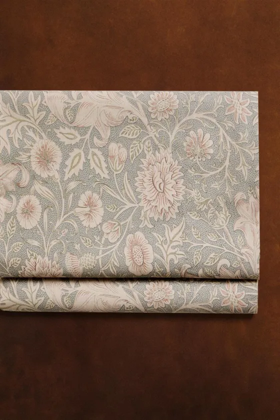 Простыня из перкаля morris & co.